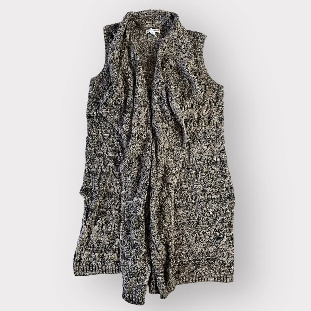 Artisan NY, Sleeveless Cardigan, Size Small